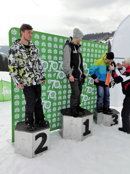 Zawodnicy ZUT-u 1. Filip Hawrot, 2. Piotr Frączak