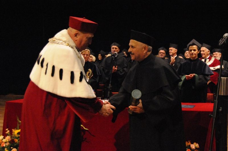 Rektor UP w Lublinie Prof. dr hab. inż. Dr h.c. multi Zygmunt Litwińczuk Prof. dr hab. inż. Jan Udała