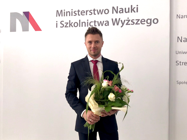 Dr inż. Piotr Sulikowski, Kierownik Szkoły Orłów ZUT w Ministerstwie Nauki.