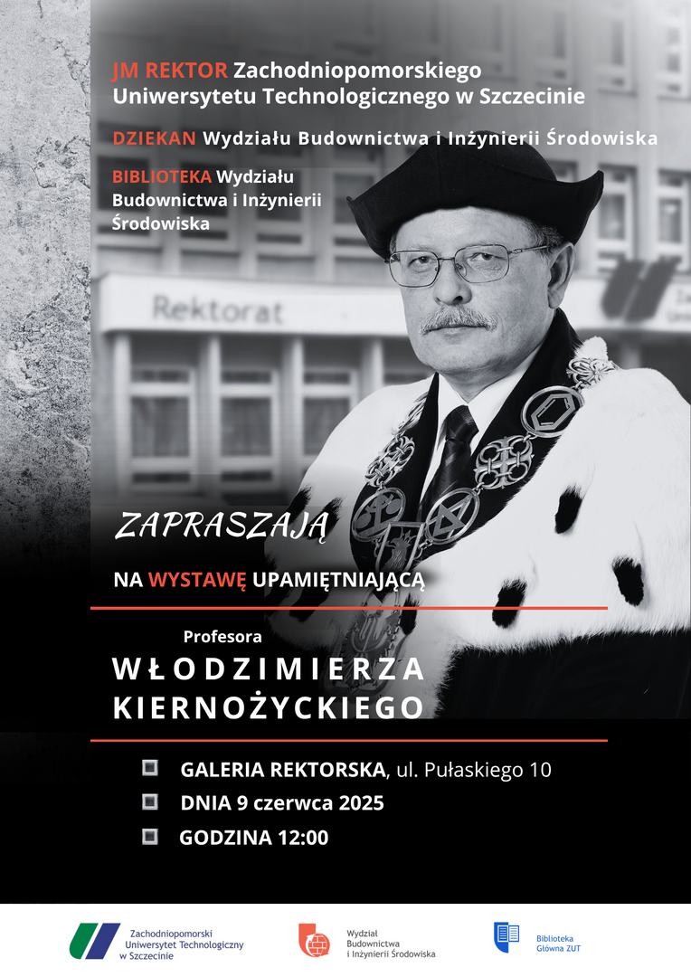Plakat informujący o wystawie