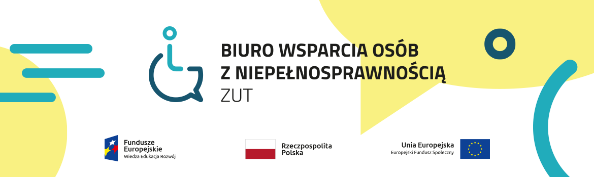 Baner informujący i powstaniu Biura wsparcia Osób z Niepełnosprawnościami