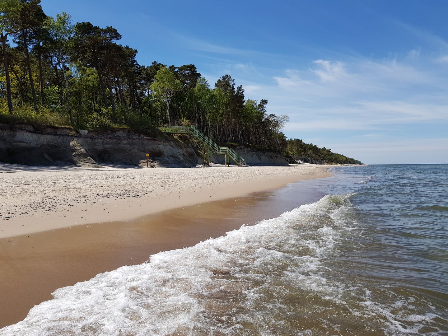 plaża w Łukęcinie