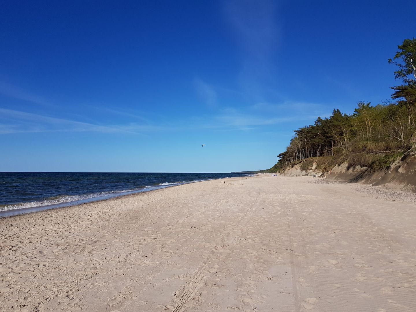 plaża w Łukęcinie