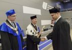 Wręczenie dyplomu doktorskiego - Andrzej Mrozik 1