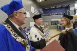 Wręczenie dyplomu doktorskiego - Dominika Darowna 