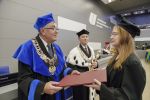 Wręczenie dyplomu doktorskiego - Dominika Darowna 1