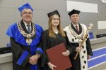 Wręczenie dyplomu doktorskiego - Dominika Darowna 2