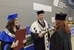 Wręczenie dyplomu doktorskiego - Dorota Janisio-Pawłowska 1