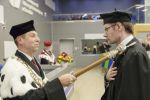 Wręczenie dyplomu doktorskiego - Jarosław Dąbrowski