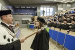 Wręczenie dyplomu doktorskiego - Karolina Kozos