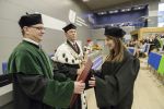 Wręczenie dyplomu doktorskiego - Karolina Kozos 1