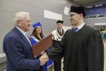 Wręczenie dyplomu doktorskiego - Krzysztof Żarkiewicz 1