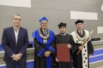 Wręczenie dyplomu doktorskiego - Marcin Biegun