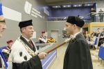Wręczenie dyplomu doktorskiego - Marcin Gibert 1