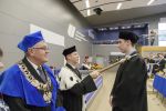 Wręczenie dyplomu doktorskiego - Piotr Homa