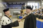 Wręczenie dyplomu doktorskiego - Przemysław Gardas 