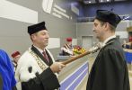 Wręczenie dyplomu doktorskiego - Tomasz Aleksandrzak 