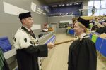 Wręczenie dyplomu doktorskiego - Urszula Więckowska