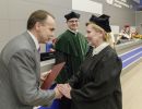 Wręczenie dyplomu doktorskiego - Urszula Więckowska 1