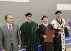 Wręczenie dyplomu doktorskiego - Urszula Więckowska 2