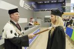 Wręczenie dyplomu doktorskiego - Żaneta Pruska 