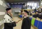 Wręczenie dyplomu habilitacyjnego - Elżbieta Piesowicz 