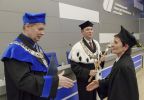 Wręczenie dyplomu habilitacyjnego - Krystyna Wrześniewska-Tosik 1