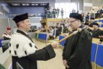 Wręczenie dyplomu habilitacyjnego - Paweł Sędłak 