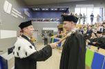 Wręczenie dyplomu habilitacyjnego - Szymon Banaszak