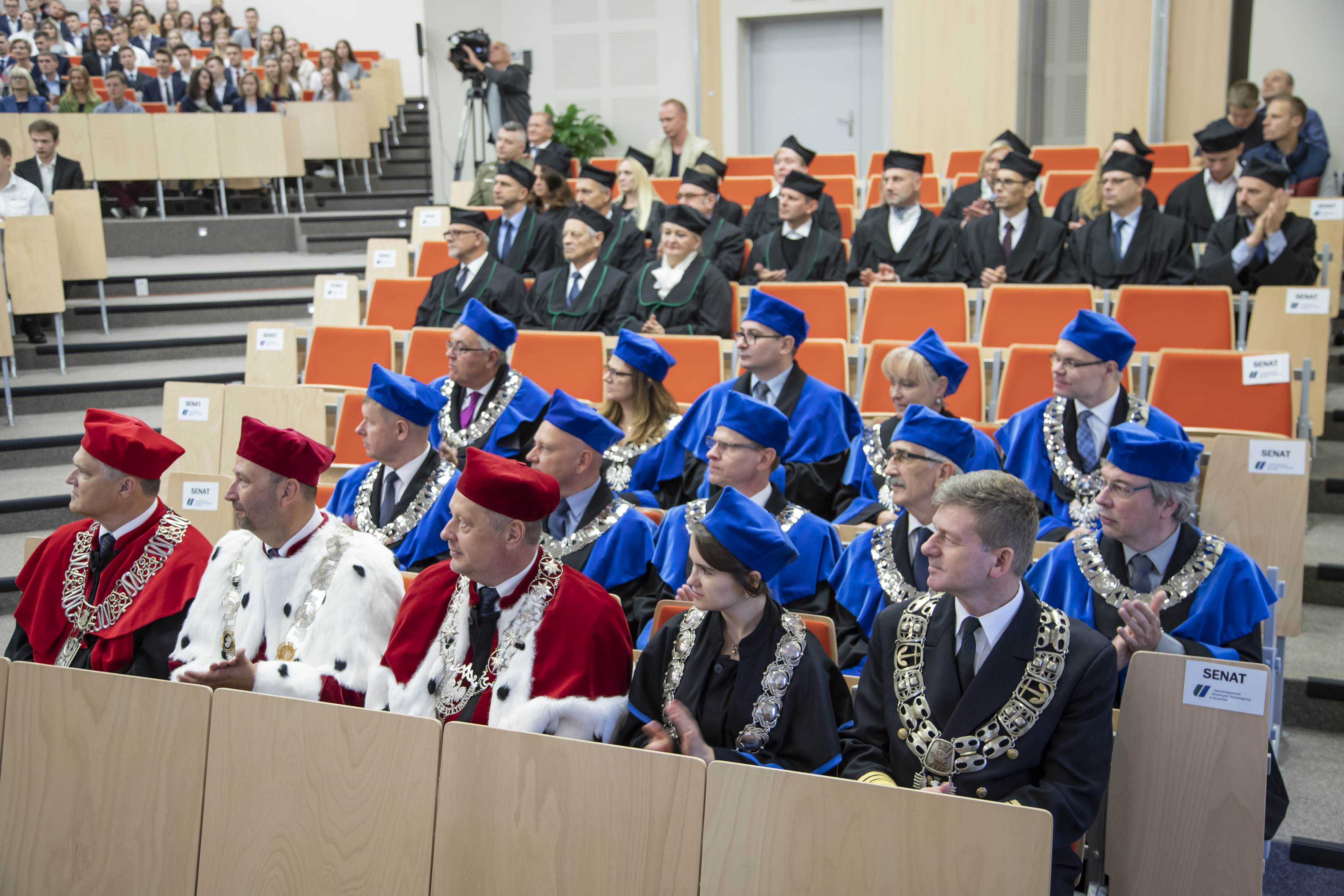 Inauguracja roku akademickiego - senat ZUT i goście