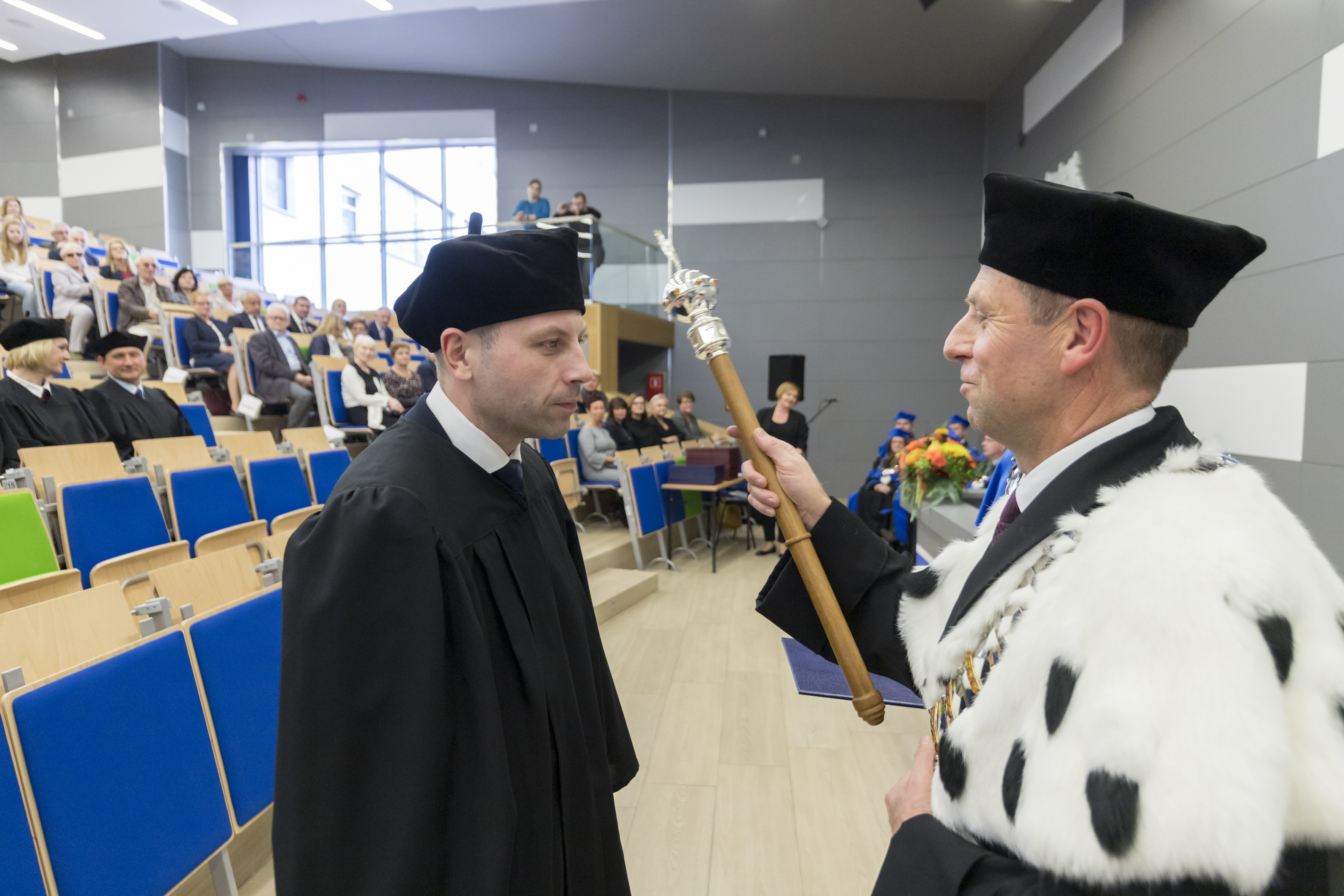 Wręczenie dyplomu habilitacyjnego - WBiHZ Tomasz Stankiewicz 