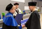 Wręczenie dyplomu habilitacyjnego - Małgorzata Bonisławska