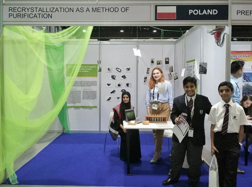 Recrystallization as a method of purification - stand from Poland