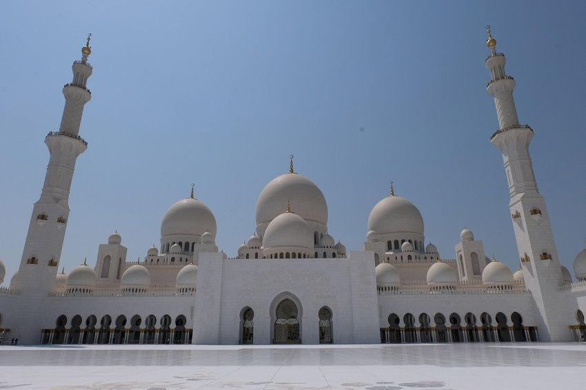 The Sheikh Zayed Grand Mosque