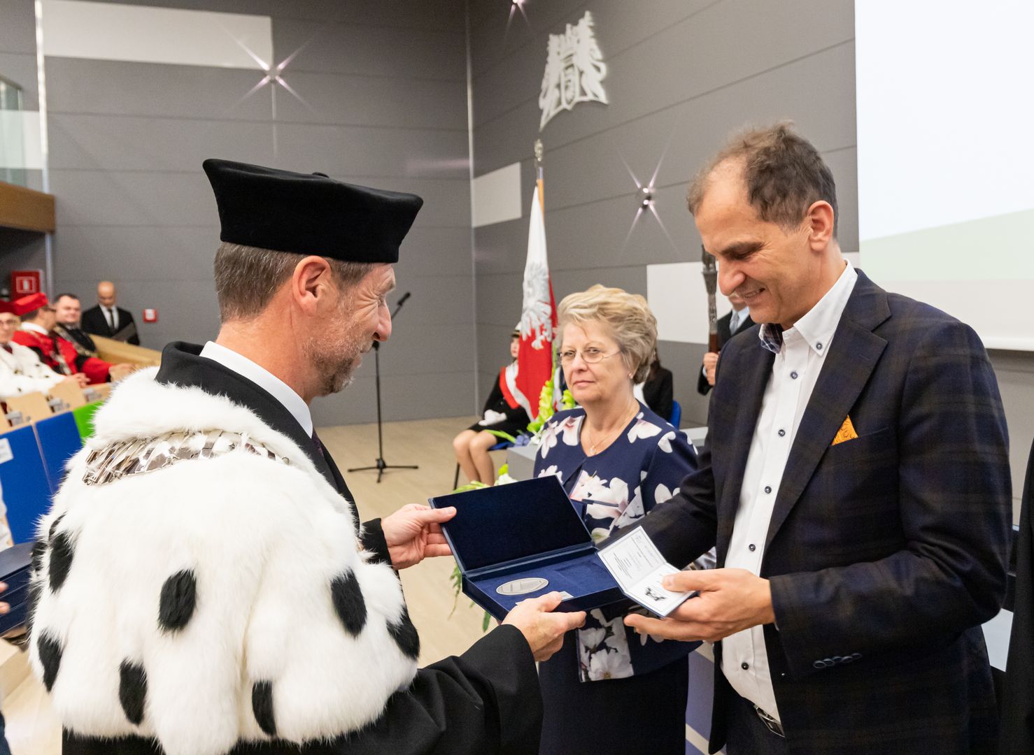 Wręczenie „Medali za szczególne zasługi dla Uczelni”