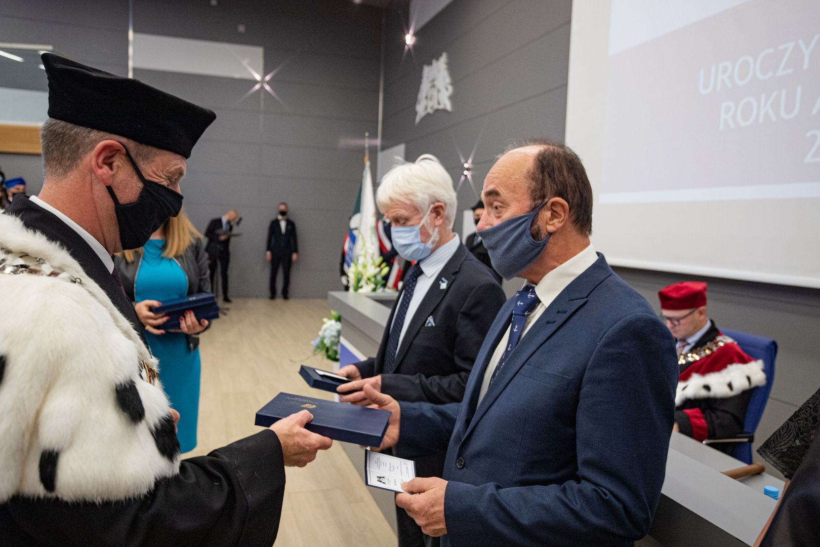 Wręczenie „Medali za szczególne zasługi dla Uczelni”