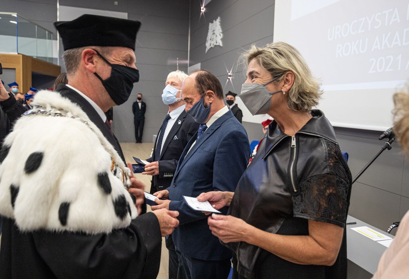 Wręczenie „Medali za szczególne zasługi dla Uczelni”