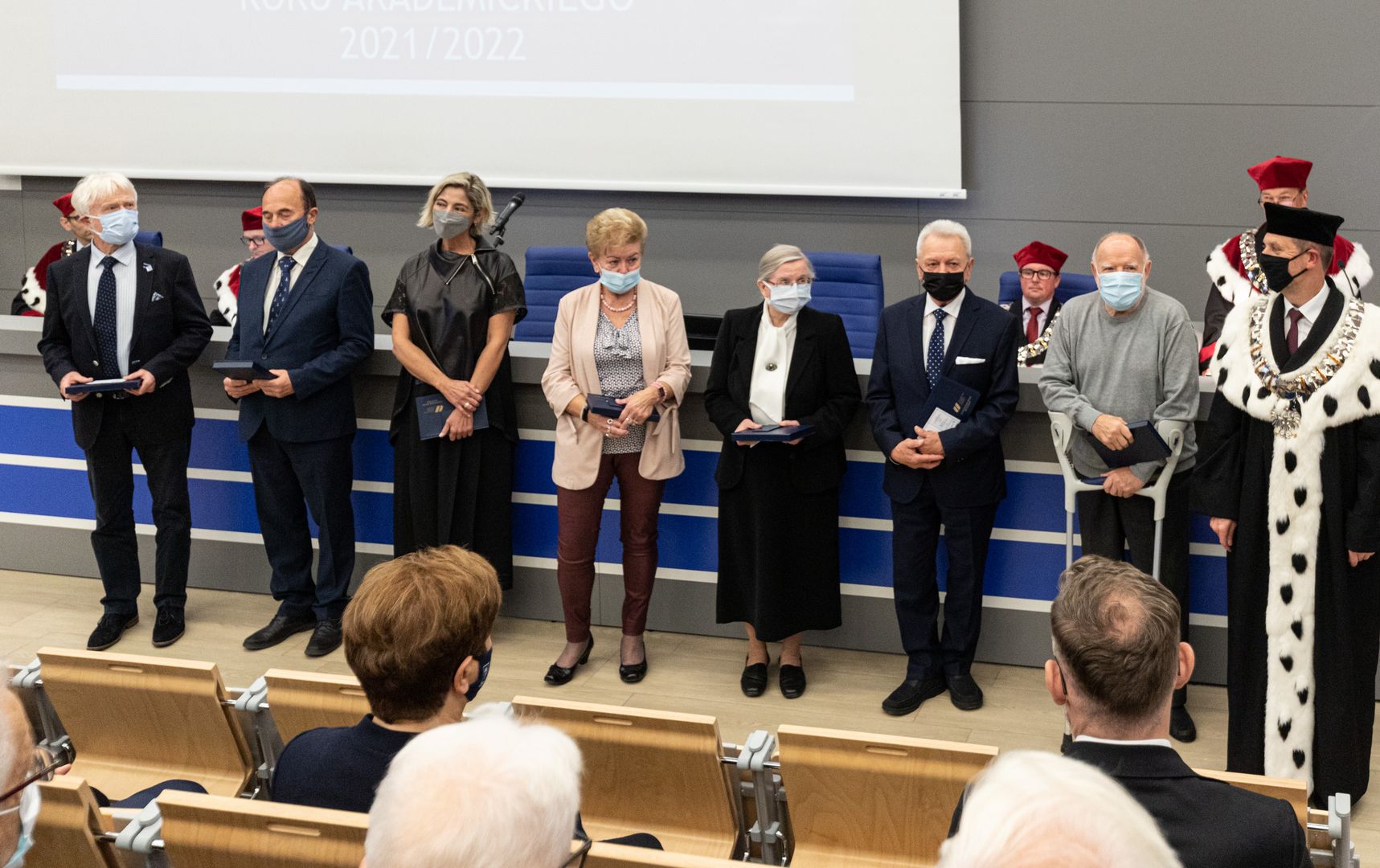 Wręczenie „Medali za szczególne zasługi dla Uczelni”