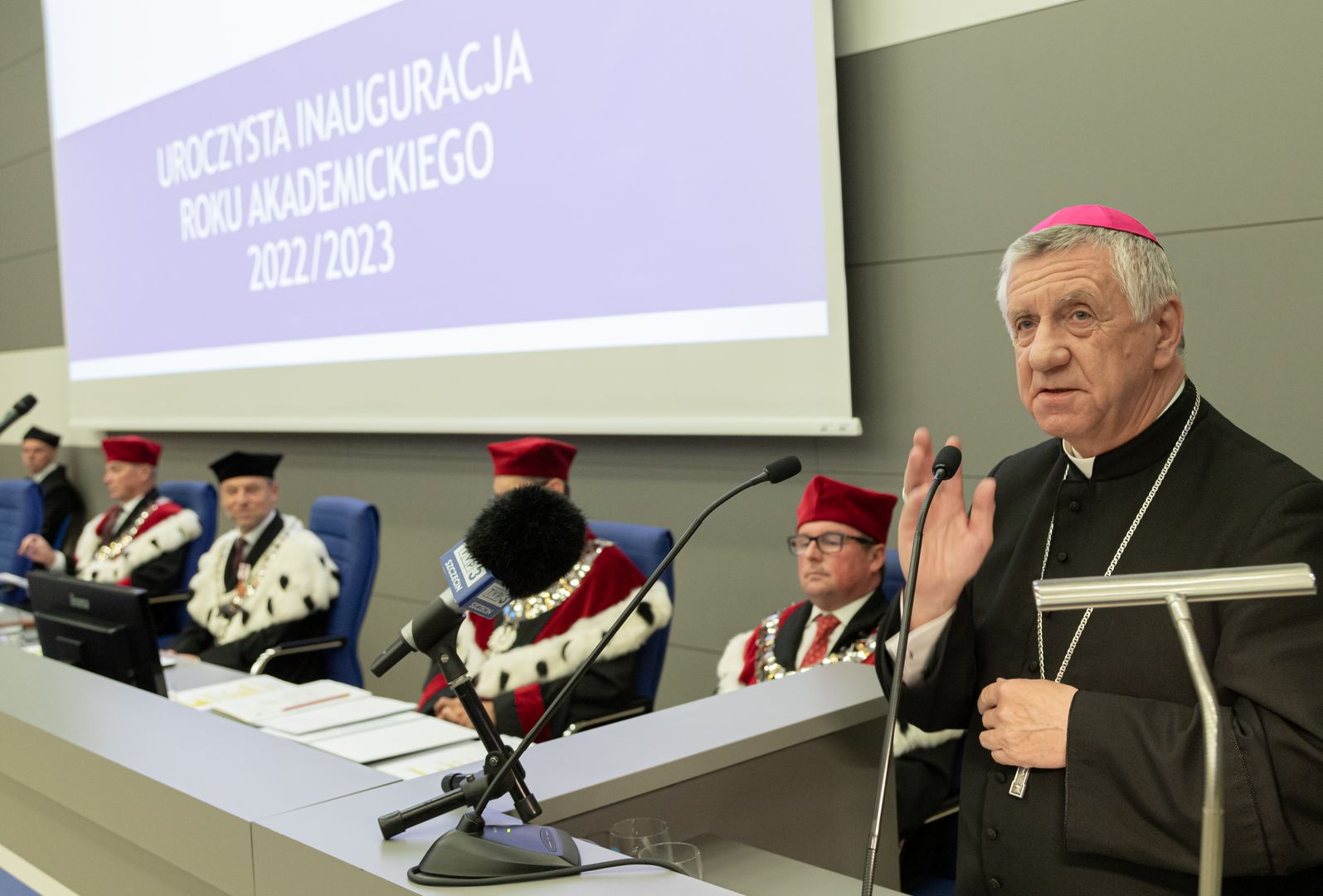 Wystąpienie zaproszonych gości