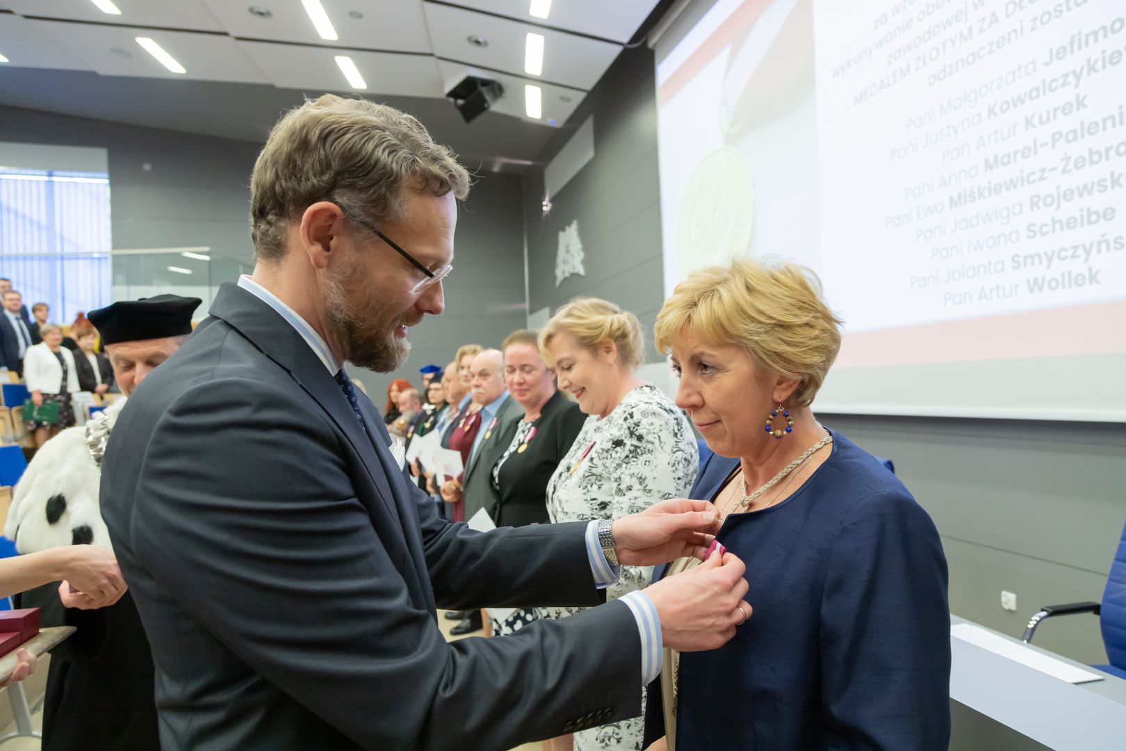 Medal Złoty za Długoletnią Służbę dla pracownika ZUT