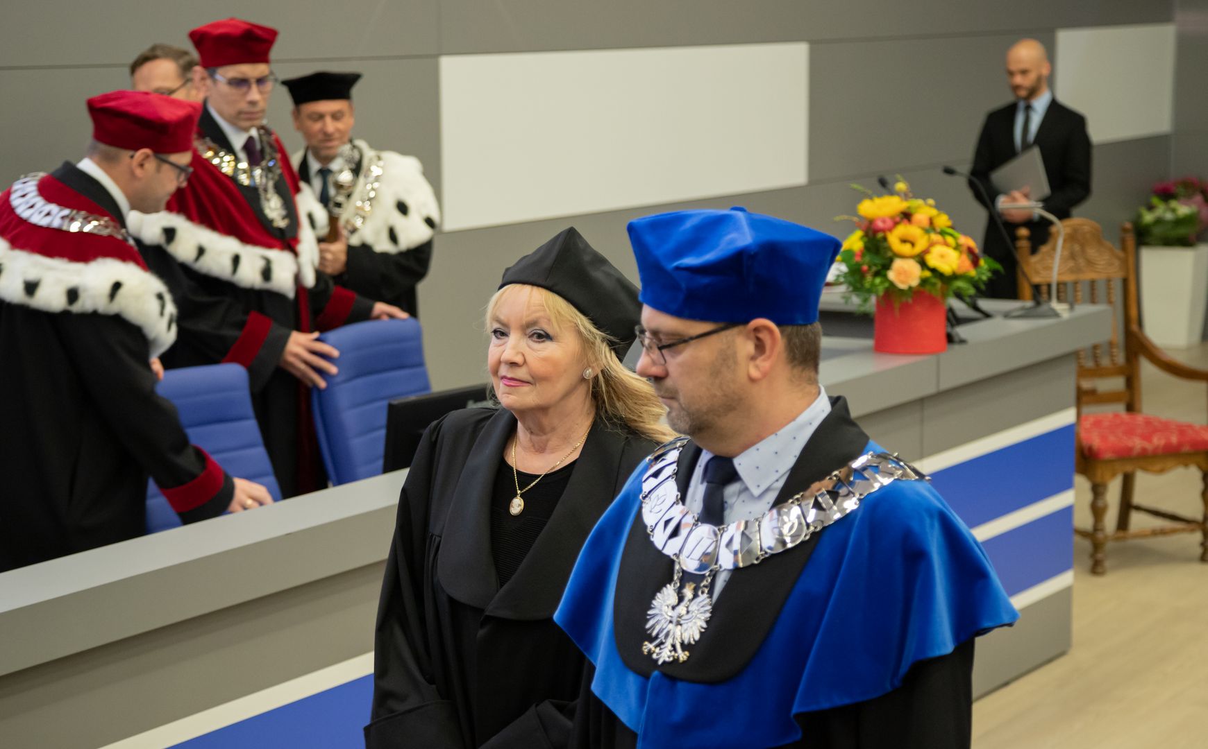 Uroczystość nadania tytułu Profesora Honorowego ZUT prof. Elżbiecie Jolancie Bielińskiej