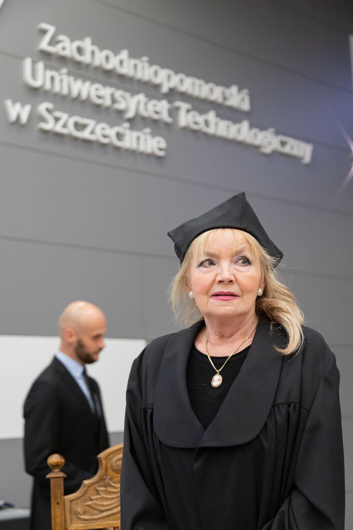 Uroczystość nadania tytułu Profesora Honorowego ZUT prof. Elżbiecie Jolancie Bielińskiej