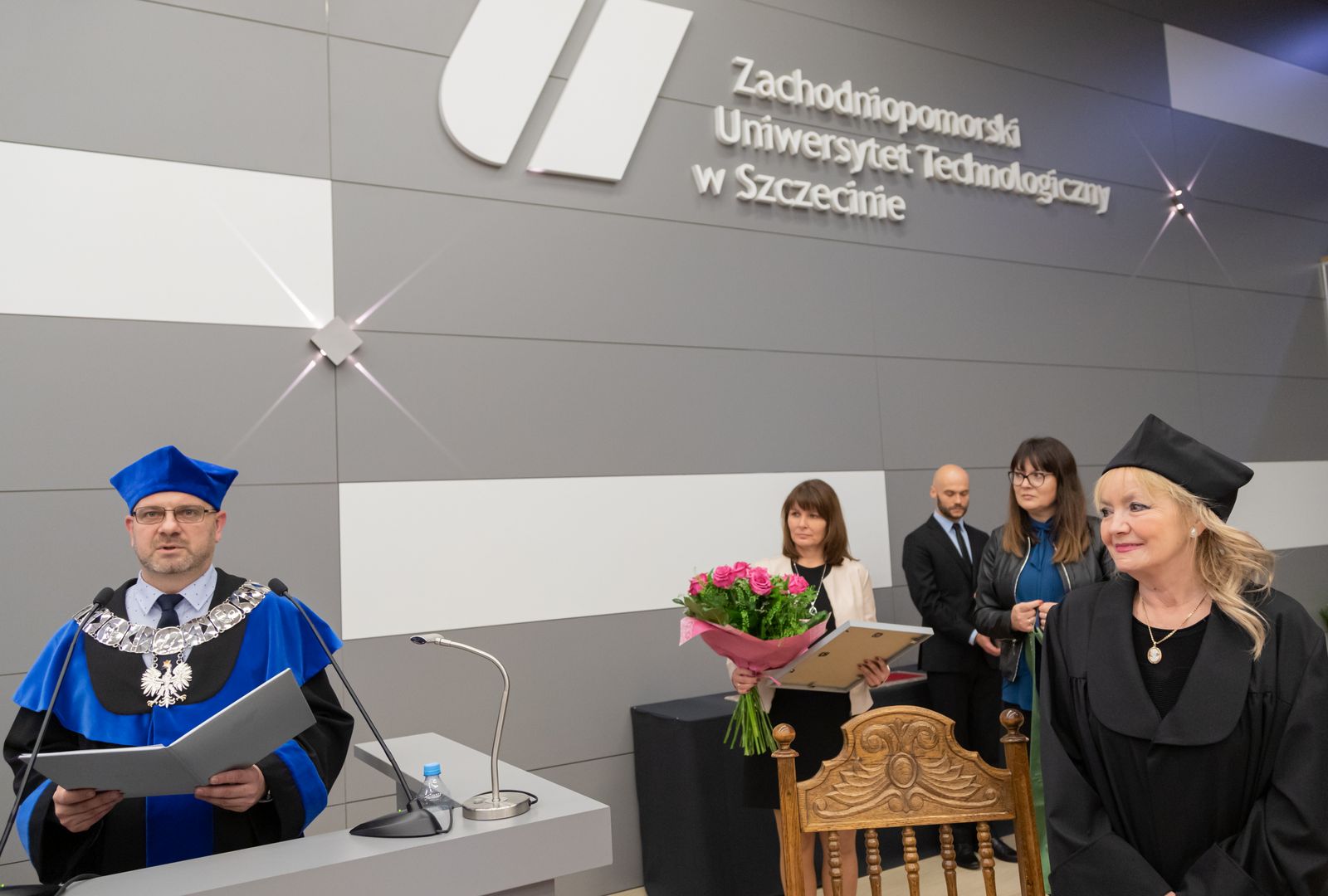 Uroczystość nadania tytułu Profesora Honorowego ZUT prof. Elżbiecie Jolancie Bielińskiej