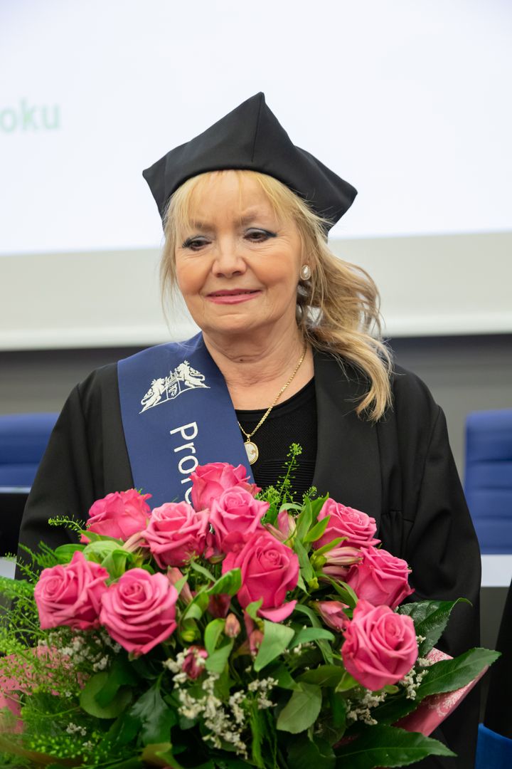 Uroczystość nadania tytułu Profesora Honorowego ZUT prof. Elżbiecie Jolancie Bielińskiej