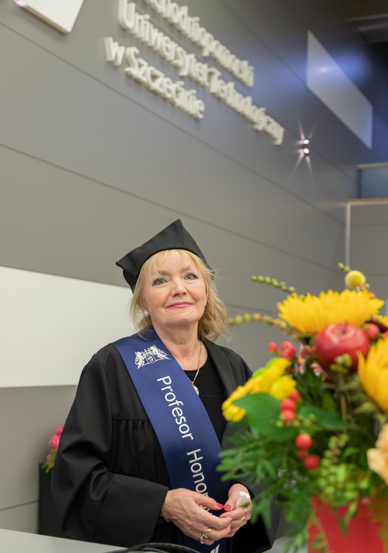 Uroczystość nadania tytułu Profesora Honorowego ZUT prof. Elżbiecie Jolancie Bielińskiej